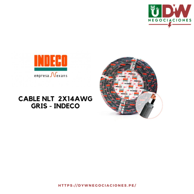 CABLE VULCANIZADO NLT 2X14 AWG
